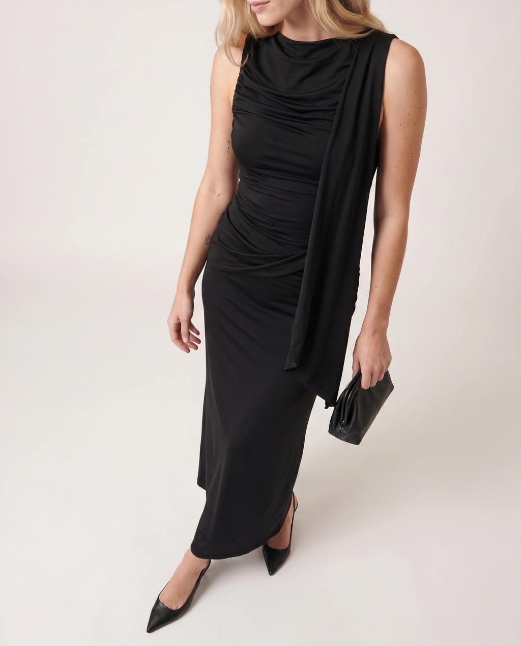 Backless Dress - Black
