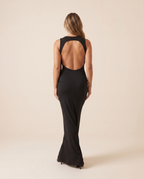 Backless Dress - Black