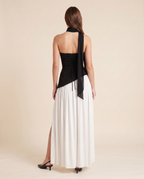 LuxeSlit Dress - TwoTone