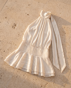 Mini Halter Dress - Sunkissed