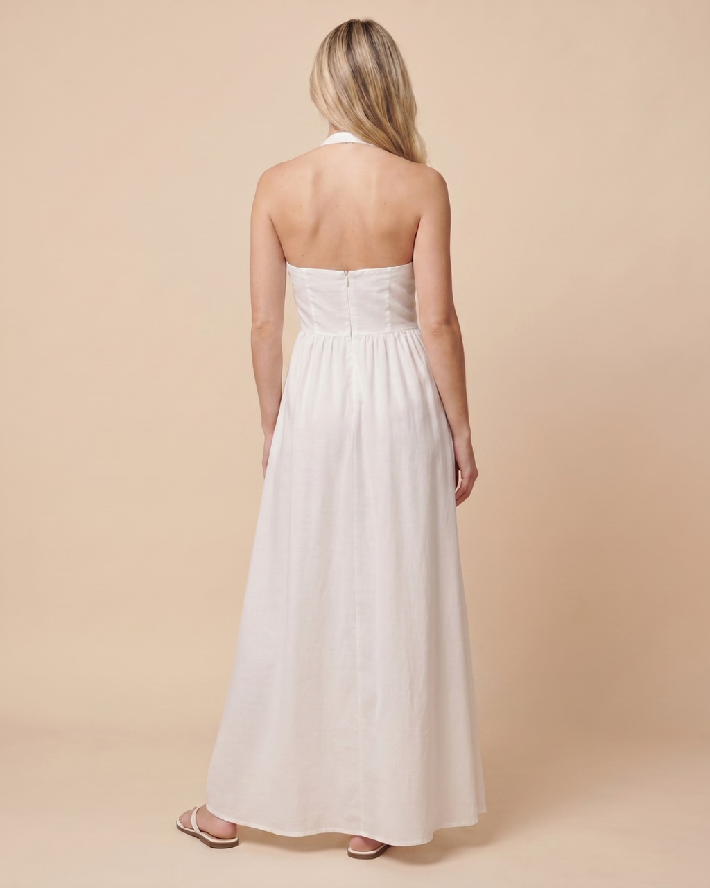 Old Money Dress - White